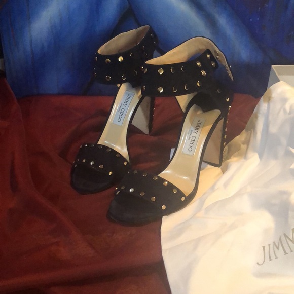 Jimmy Choi Navel blue with gold studs. Adorable - Picture 5 of 5